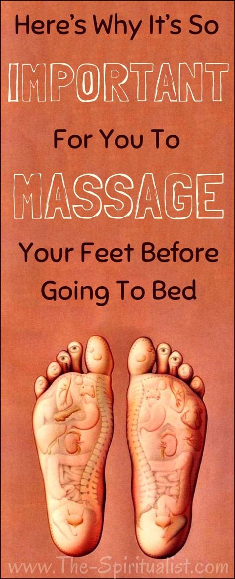feet massage before sleep health remedies massage natural health