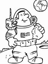 Astronaut Movimientos Desarrollar Menudos Musculares sketch template