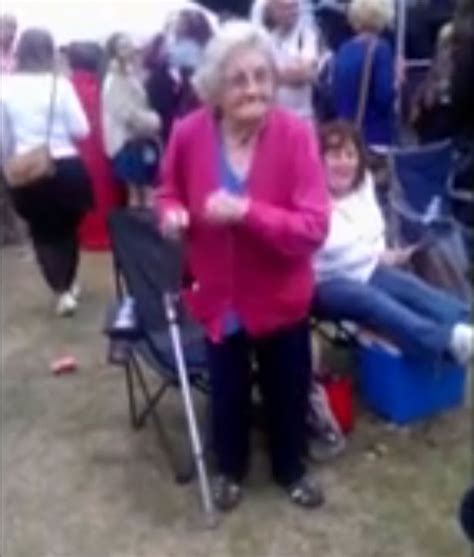Weyfest Watch Sprightly 95 Year Old Granny Cast Walking Stick Aside To
