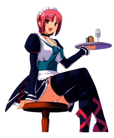 koutaro super blackjack rio thighhighs waitress 153617