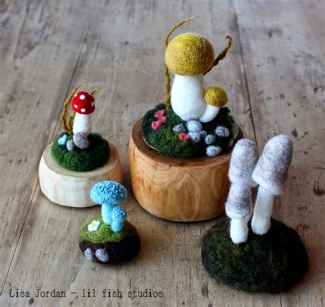 lil fish studios mini mushrooms