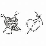 Svg Knitting Needles Sewing Crochet Silhouette Embroidery Apexembdesigns Absolutely Fantastic Blogs Style Myparkinsonsinfo sketch template