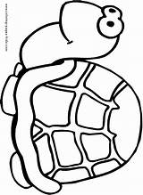 Coloring Turtle Pages Kids Color Animal Printable Turtles Sheets Young Sheet Book Clipart Print Cartoon Plate Animals Drawing Baby Found sketch template