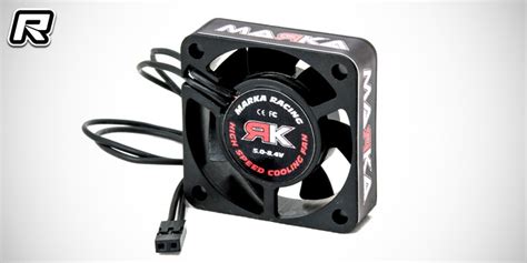 marka racing mm high speed cooling fan red rc