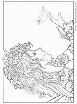 Fantasy Coloring Pages sketch template