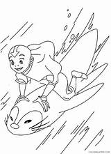 Coloring4free Airbender Aang sketch template