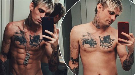 Aaron Carter Shows Off 30lb Weight Gain After Being Told He Was