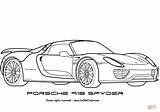 Porsche Coloring 918 Spyder Pages Car Drawing Line Super Tesla Printable Logo Para Popular Autos Dibujar Paintingvalley Cars Template Categories sketch template
