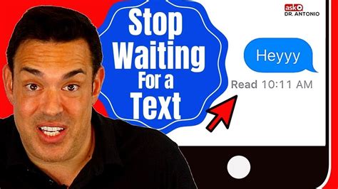 How To Stop Anxiously Waiting For A Text Back Youtube