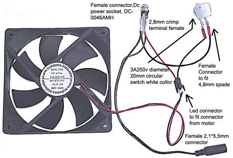duct fan wiring diagram