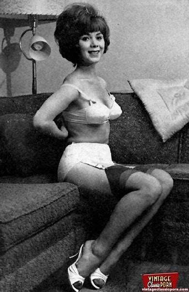 pinkfineart 50s black stockings 1 from vintage classic porn