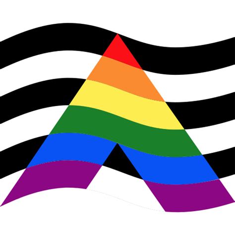 straight ally  flags icons