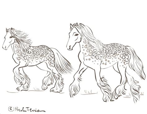 nicoles  coloring pages adults therapy horse coloring pages