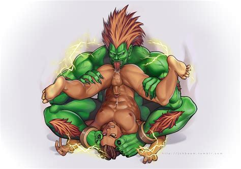 Blanka And Sean Matsuda Street Fighter And 1 More Drawn By Jchboom