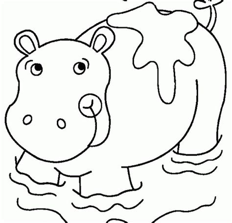 hippo sheets coloring home