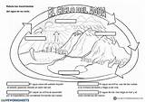 Ciclo Agua Actividades Primaria Estados Webdelmaestro Secundaria Maestro Fisicos Materia Ciencias Carbono sketch template