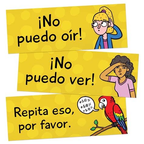 classroom phrases spanish signs set of 12 spanish