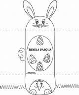 Pasqua Coniglietto Stampare Biglietto Pasquale Biglietti Coniglietti Uova Bimbicreativi Bimbi Disegno Lavoretto Cestino sketch template