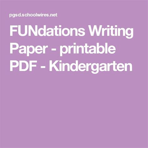 fundations writing paper grade  lines fundations writing paper clip