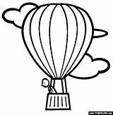 Balloon Air Hot Coloring Drawing Balloons Basket Pages Great Inventions Color Clipart Template Thecolor Print Clipartmag Ballons Drawn sketch template