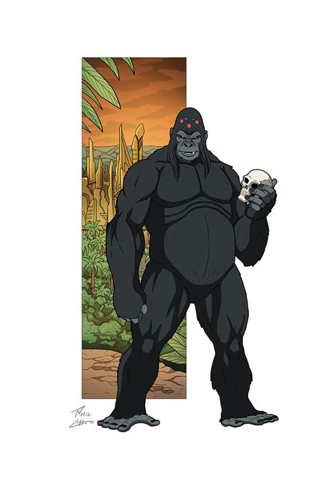 gorilla grodd commission by phil cho on deviantart