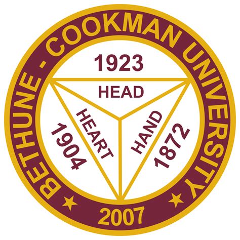 bethunecookman university school coat  arms seal color codes