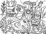 Coloring Pages Hawaii Hawaiian Luau Drawing Tiki Kids Sheets Color Themed Printable Getdrawings Colorings Paintingvalley Fun Getcolorings Print Letscolorit Island sketch template
