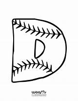 Baseball Alphabet Letters Letter Printable Kids Print Woojr Printables Activities Lettering Visit Woo Jr sketch template