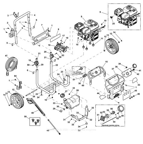 generac  parts diagram  unit power washer unit