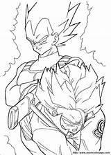 Super Dragon Ball Trunks Saiyan Vegeta Coloring Para Imprimir Browser Ok Internet Change Case Will Colorir sketch template