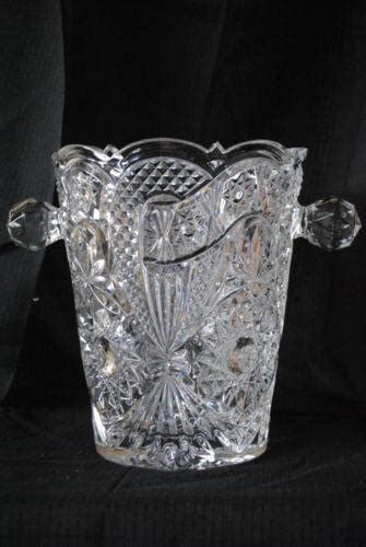 crystal ice bucket ebay