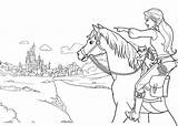 Barbie Coloring Horse Pages Riding Rider Printable Print Color Ages Kids Book Princess Link Size Click Popular Getcolorings Coloringhome sketch template