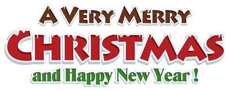merry christmas  happy  year logo brand  logotype