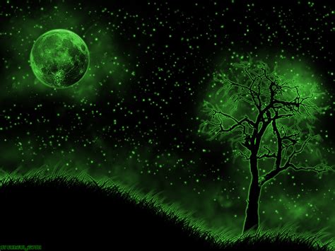 green night sky  zahir  deviantart