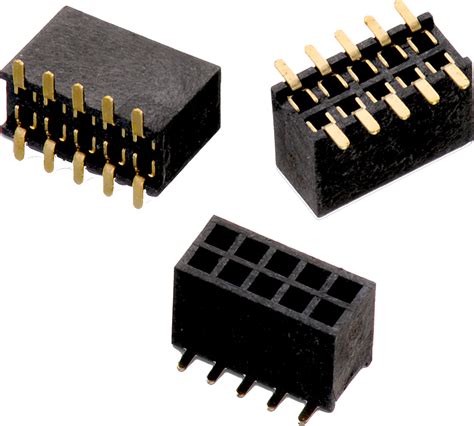 wr phd  mm smt dual socket header  mm electromechanical components wuerth