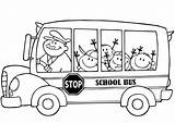 Bus Coloring Stop Pages Getcolorings Lovely sketch template