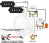 p bass style wiring diagram