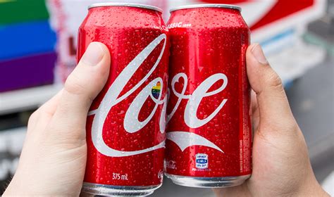 coca cola to release rainbow inspired cans in support of same sex marriage
