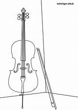 Cello Instrumentos Musicales sketch template