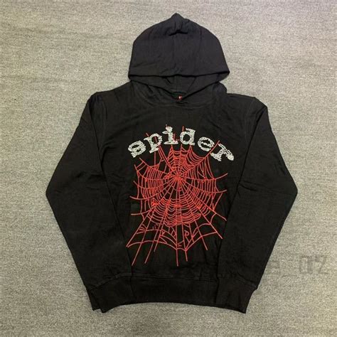 spider hoodie hoodies spder young thug  angel pullover pink red