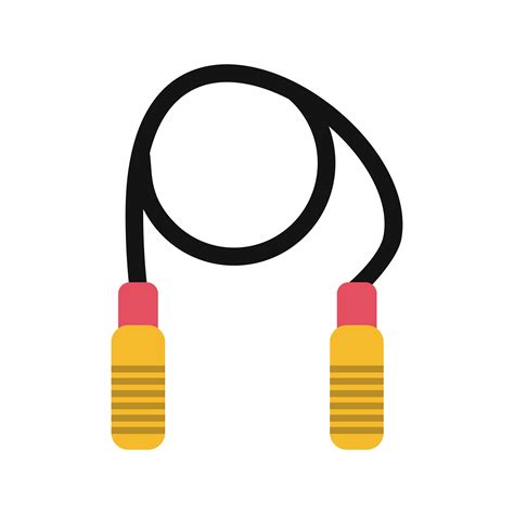 jumping rope icon vector illustration  vector art  vecteezy