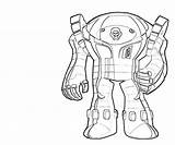 Dynamo Crimson Mechine Coloring Pages Lowland Seed Getdrawings Drawing sketch template