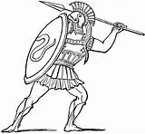 Spartan Coloring Greek Hoplite Pages Search Again Bar Case Looking Don Print Use Find Top sketch template
