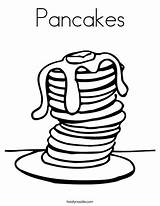 Pancake Pancakes Coloring Clipart Worksheet Pages Sheet Eat Template Noodle Print Book Colouring Time Twisty Kids Birthday Worksheets Party Add sketch template