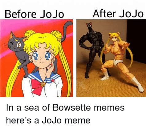 Before Jojo After Jojo Anime Meme On Me Me