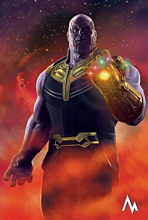 Avengers Infinity War Thanos Fan Art Marvel Amino
