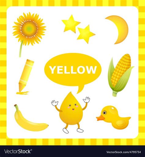 yellow background   items   design