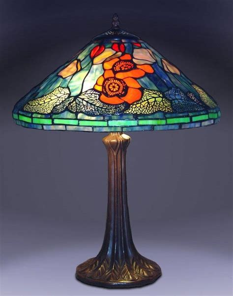 Tiffany Style Lamps Ebay Chicago Mosaic Leaded Stained