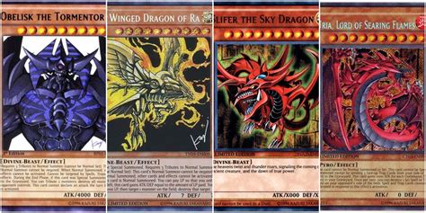 yu gi     powerful divine beast cards ranked cbr