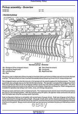 holland roll belt      baler service manual  holland baler